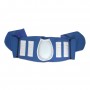 Wellys Ceinture dorsale magnétique avec coussin - Bleu