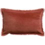 Coussin uni Fara Sienne 30 x 50