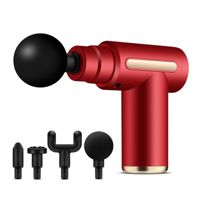 Cenocco Mini pistolet de massage Rouge