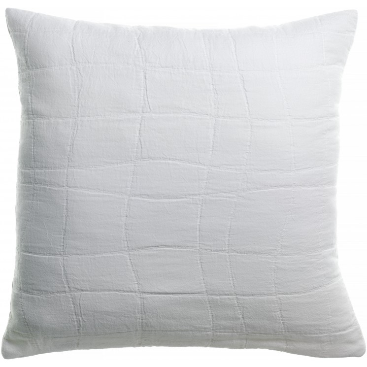 Coussin recyclé Titou Blanc 45 x 45