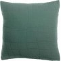 Coussin recyclé Titou Vert de gris 45 x 45