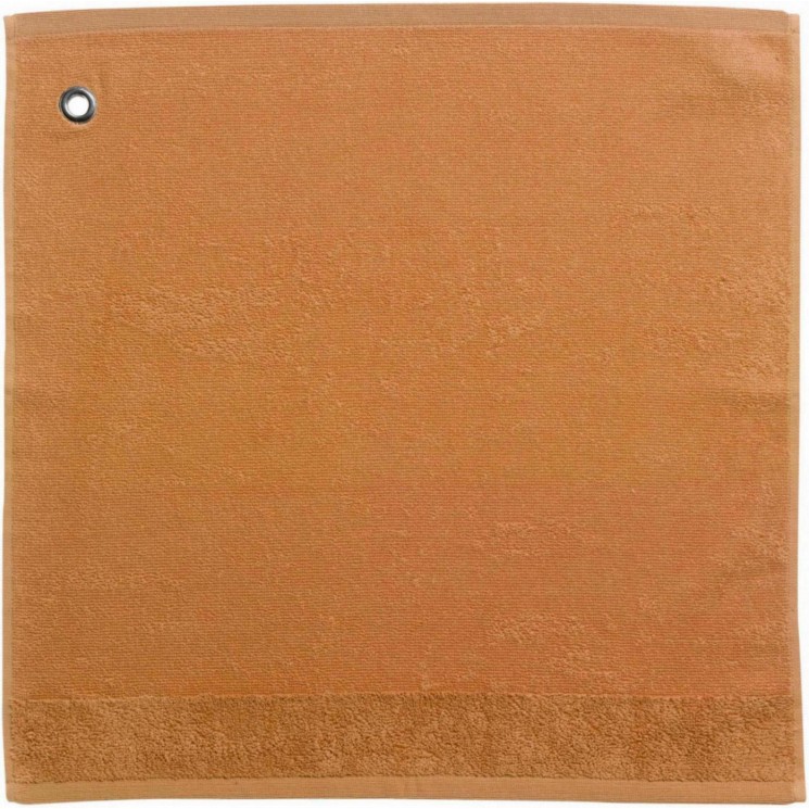 Essuie-mains oeillet Curl Ambre 50 x 50