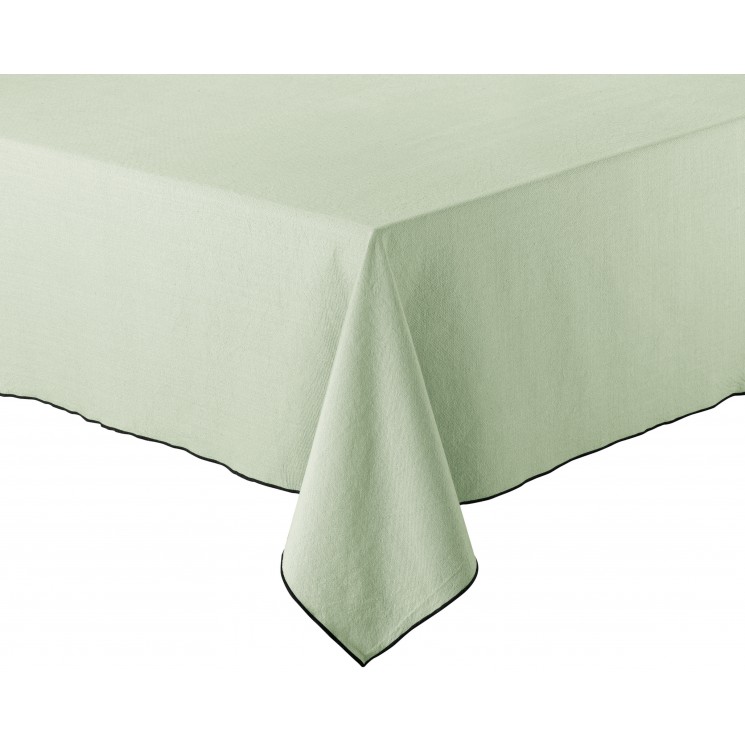 Nappe recyclée Grace Céladon 140 x 250