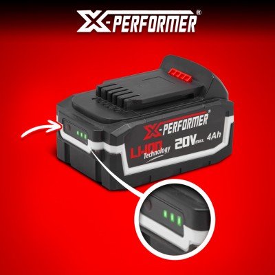 Batterie lithium 20V - 4Ah - X Performer