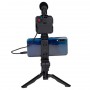 Grundig ED-38135: Kit de vlogging selfie studio 3 en 1 avec éclairage