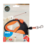 Pet Treatment ED-41678: Laisse Rétractable Pour Chien Qui Brille Dans le Noir - 5M Orange