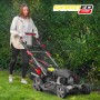 Tondeuse thermique autotractée 170.1cc - 50.8cm livrée avec 2 lames + mulching et éjection latérale - Gardeo Pro