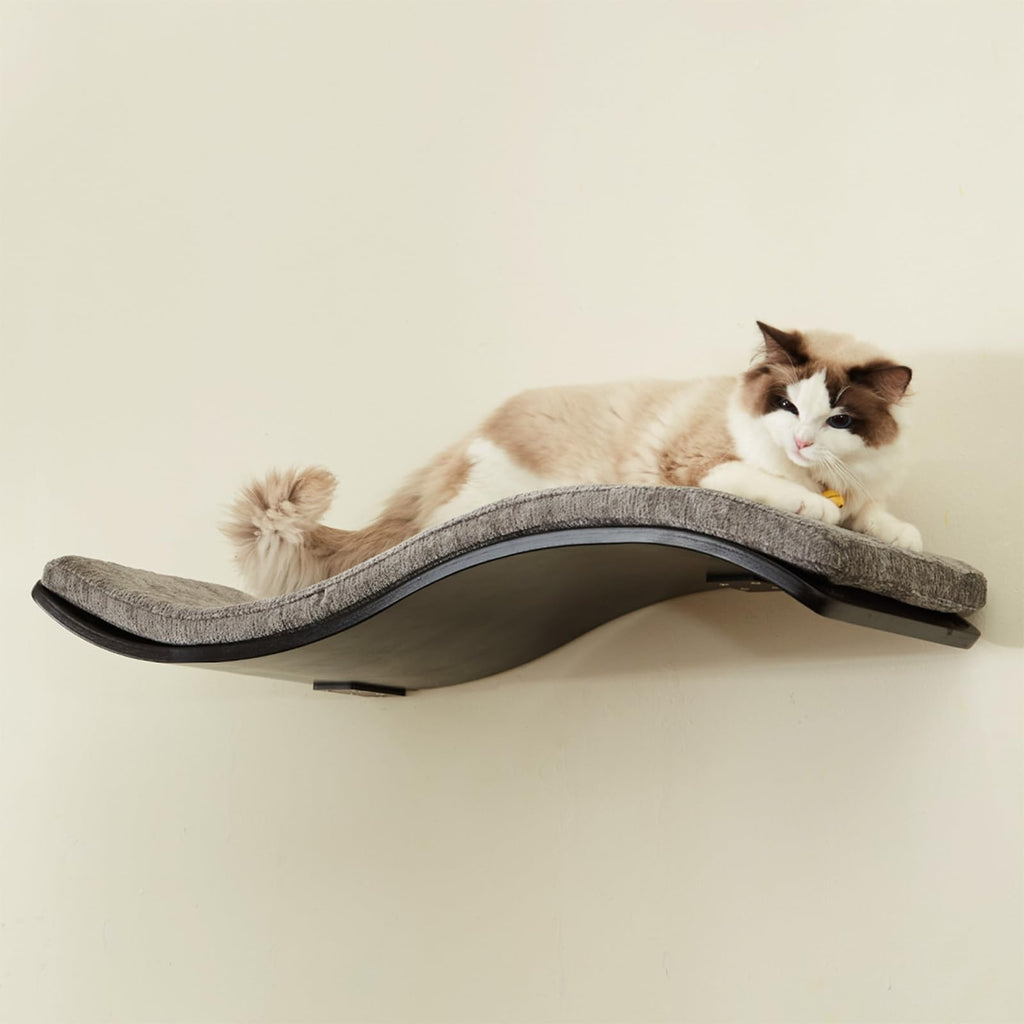 Wave Cat Shelf - Modern Cat Wall Furniture